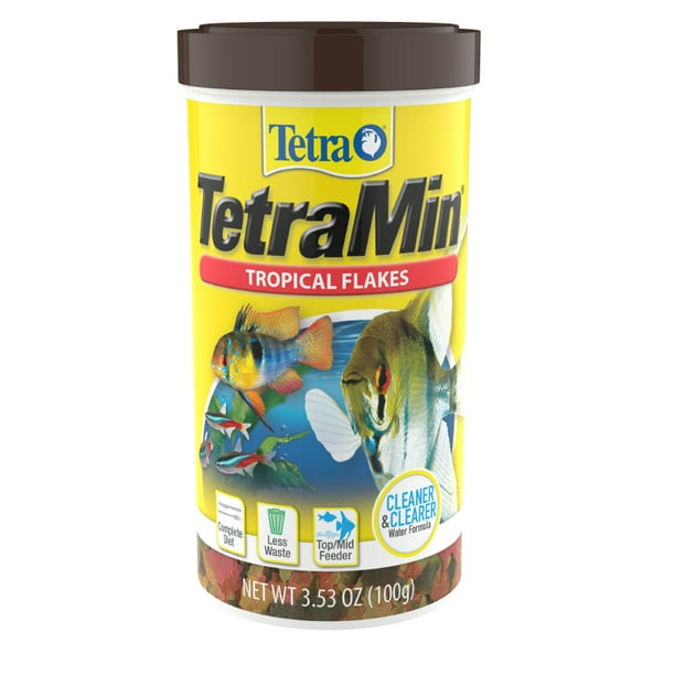 Stof Oceanië Onregelmatigheden Tetra TetraMin Flakes (3.53oz) - Walmart.com