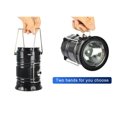 JUDIXY Solar-Powered Portable LED Camping Lantern 2-Pack