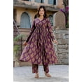 thumbnail image 5 of KLOSIA Women Printed Anarkali Kurta and Pant Set with Dupatta - Indian Ethnic Traditional Wear Anarkali Kurta Set, 5 of 7