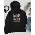 thumbnail image 4 of Tstars Womens Best Gift for Mother Nurse Shirts I Am a Nurse and a Mother Cool Cute Gift for Mom Shirt for Mom Gift for Nurses Mothers Day Gift Women Hoodie, 4 of 6