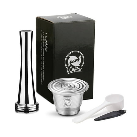 

Kokovifyves Home and Garden Clearance Reusable Coffee Capsule Stainless Steel Filter Capsule Environmentally Friendly