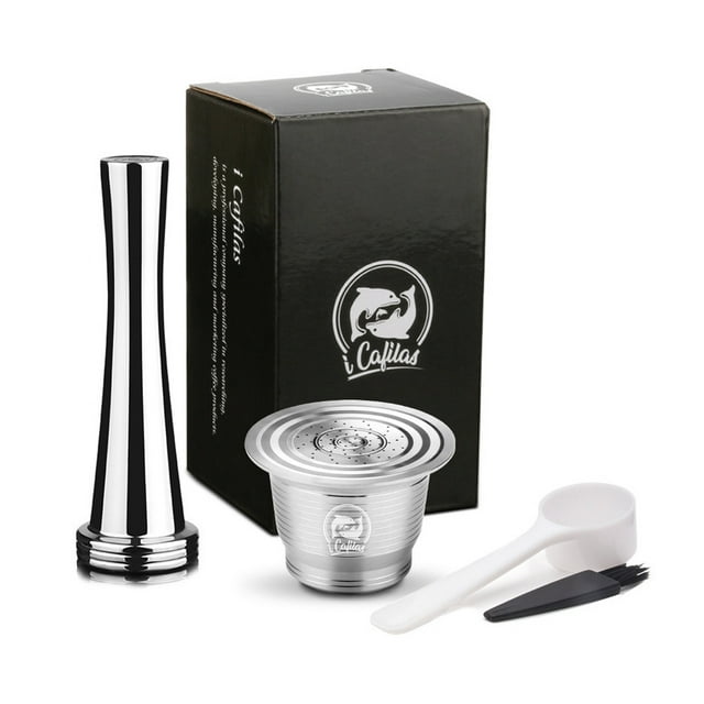 LSLJS Capsule de Café Réutilisable Capsule Filtrante en Acier Inoxydable Écologique, Accessoires pour la Maison