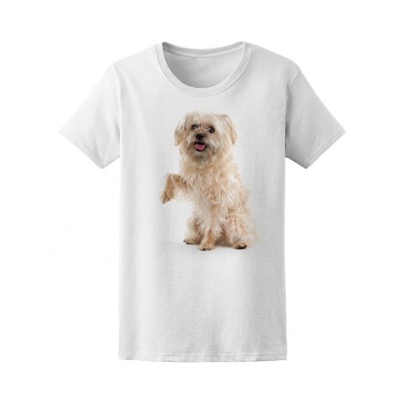 Cute Domestic Dog T-Shirt Women -Image by Shutterstock, Female Small