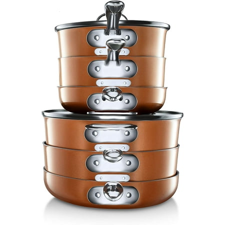 stacking pots and pans set
