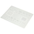 thumbnail image 3 of Tin Mesh Solder Template, Stainless Steel Phone CPU BGA Reballing Stencil Wide Application Durable  For 11 Pro Phone, 3 of 8