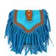 thumbnail image 1 of Bolso bandolera con borlas bohemias Bolso de mujer Mori Bolso de hombro retro de moda europea y americana Bolso pequeño esmerilado, 1 of 6
