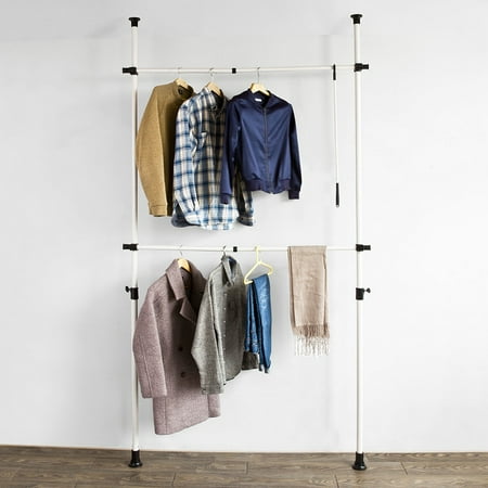 Haotian Garment Rack Freestanding Closet Clothes Drying Rack