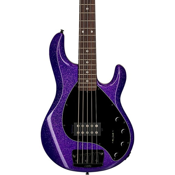 Sterling by Music Man StingRay RAY35 Sparkle Bass Guitar - Purple Sparkle