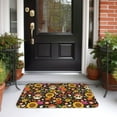 thumbnail image 5 of Pofeuu Sunflowers Mushrooms Print Hem Mat 40x60 - Multipurpose Doormat for Indoor & Outdoor Use - Welcome Your Guests with our Entrance Mat, 5 of 6