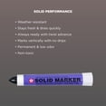 thumbnail image 3 of Marcador de pintura Sakura Solid Black Permanent, 1 paquete, 3 of 6