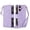 Purple, variant on Crossbody Case for iPhone 16, RFID Blocking, Card Holder Wallet Cover, Zipper Pocket PU Leather Magnetic Snap Shoulder Strap Large Capacity Purse Protective with Lanyard, Red