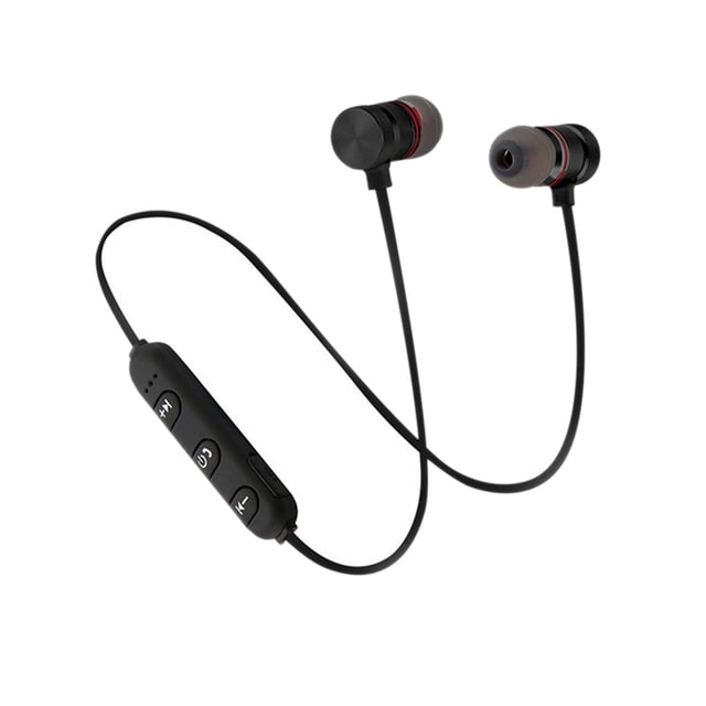 XT6 Auriculares inalámbricos Bluetooth 4.1 Auriculares internos Auriculares estéreo para colgar en el cuello Auriculares deportivos Sweethay DZ7435-01
