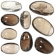 thumbnail image 2 of 3 juegos de piedras naturales pulidas y caídas, piedras de cristal transparentes, accesorios de piedra de cristal para yoga y decoración del hogar, 2 of 6