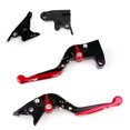 thumbnail image 2 of Levier de Frein d'Embrayage Réglable pour Trident 2022 Bobber 2017-2019 Tiger 800 Red, 2 of 4