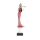 thumbnail image 5 of Figuras de escritorio, estatua de niña flauta, estatua de niña de flauta musical, figura de flautista construida para el futuro Jadeshay A, 5 of 8