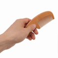 thumbnail image 5 of Small Baby Wool Brush and Curved Comb Set Goat Hair Brush For Newborn Scalp Massage Gentle Grooming, 5 of 5
