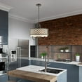 thumbnail image 2 of Livex Lighting Arabesque 5 Light Pendant Light in English Bronze, 2 of 16