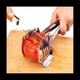 thumbnail image 3 of Cortador de Tomates de Acero Inoxidable, Cortador Multifuncional de Frutas y Verduras, Pinza para Pan, Ayuda para Rebanar en la Cocina, 3 of 7