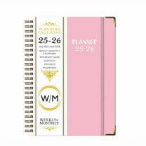 Dusknt 2025.7 to 2026.6 Planner – Weekly & Monthly Planner Fromfrom July 2025 to 2026 Daily and Monthly Planner Notebook25.7-26.6 Years English Notepad A5