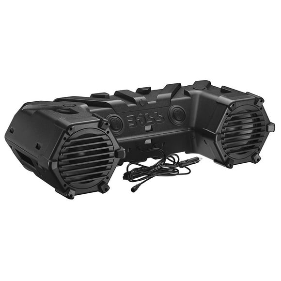 Boss Audio Système Audio Marin Tout-Terrain de 8 Pouces, 700 Watts, Système Audio et Barre Lumineuse DEL