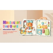 Baby Montessori Toys for 1 2 3 Year Old Toys, Busy Board Toy for Toddlers 1-3,Musical Educational Toys,Learning Toys for Toddlers 1-3,Christmas & Birthday Gift for Kids