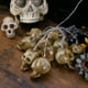 thumbnail image 3 of Guirnalda de luces LED de Halloween de 1,5 m con 10 luces LED a pilas, con forma de calavera, para decoración de fiestas, patios y jardines (pilas no incluidas)., 3 of 7