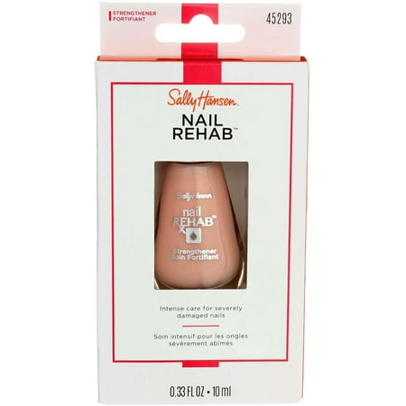Sally Hansen Nail Rehab Strengthener 0.33 oz (Pack of 3)