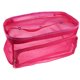 thumbnail image 3 of Bolsa de mano Gloria Malla de almacenamiento Herramienta para tejer Organizador de lana Portátil Ligero Rosado, 3 of 9