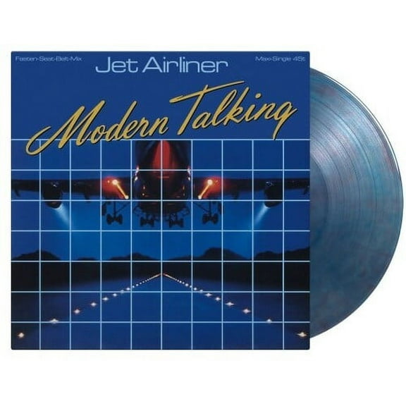 Modern Talking - Jet Airliner - Limited 180-Gram Translucent Blue & Red Marble Colored Vinyl - Music & Performance
