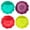 Flower 4pcs, variant on Pack of 1/4 Efficient Silicone Ice Creams Holders For Kids No Drip Design With Straw Spill Proof Grip