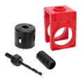 thumbnail image 1 of Kit De Instalación De Cerradura De Puerta, Plantilla De Guía De Cerradura De Puerta De Madera Con Perforación Precisa, Sierra Perforadora Para Puertas De 35mm-43mm, 1 of 7