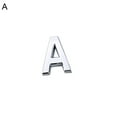 thumbnail image 7 of Ludlz 5cm Plated Door Plaque Address English Letter Alphabet Plate Sign Hotel Decor, 7 of 7