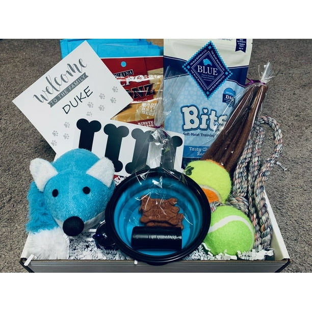 Gift Box New Dog Owner Gift Home New Dog Adoption Gift