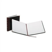 Boorum & Pease Record Ruled Book, Black Cover, 300 Pages, 15 1/8 x 12 7/8
