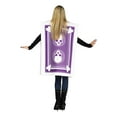thumbnail image 2 of 2 King And Queen Of Hearts Adult Costumes Couples Halloween One Size Skull Cards, 2 of 3