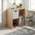 thumbnail image 5 of 4 Cube Storage Organizer ,Kids Toys, Books, Decor,Natural, 5 of 6