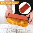 thumbnail image 2 of shiyou-Non-Stick Loaf Pan, Orange Color, Bread Loaf Pan, 2 of 4
