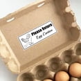 thumbnail image 7 of Please Return Egg Carton Tag Stickers 1x2.625 Inch Farm Fresh Chicken Eggs Carton Labels 500 Pcs, 7 of 7