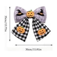 thumbnail image 3 of Qjidjing Halloween Fabric Bow Decorations, Door Window Hangings, Ornaments for Party Scene Layout, 3 of 7