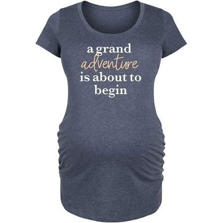 

Grand Adventure - Maternity Scoop Neck Graphic T-Shirt