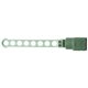 thumbnail image 3 of Moyic Accesorios para tendedero de ropa, herramientas de fijación compactas, accesorio de fijación para balcón de Hotel en casa, colgador seco, Almacenamiento y organización del hogar Verde Moyic HA007574-02, 3 of 6