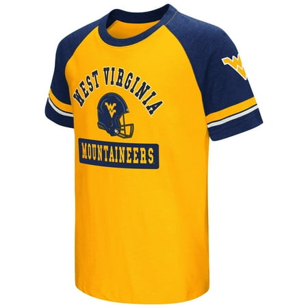 West Virginia Mountaineers Brass - Youth Short Sleeve West Virginia Mountaineers Graphic Tee
