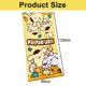 thumbnail image 5 of 120*60cm Kids Cartoon Bath Towel Cute Cartoon Character Print Soft Colorfast Cotton Beach Towel for Toddlers Yellow, 5 of 5
