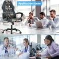 thumbnail image 5 of Dkelincs Gaming Chair Adjustable PU Leather Computer Desk Chair High Back Office Chair with 360° Rolling Wheels & Lumbar Support, Camo, 5 of 7