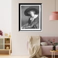 thumbnail image 3 of Historic Framed Print, [Miss Dahlman, half-length portrait], 17-7/8" x 21-7/8", 3 of 9