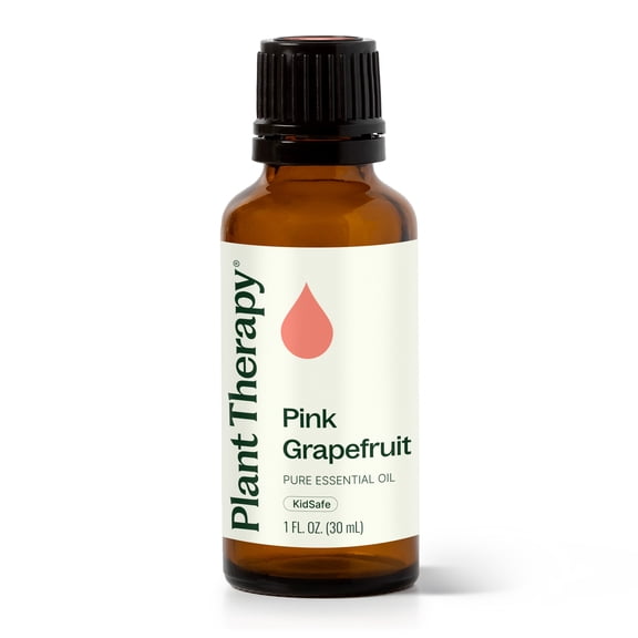 Plant Therapy Pink Grapefruit Essential Oil 30 mL (1 oz) 100% Pure, Undiluted, Natural Aromatherapy