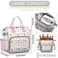thumbnail image 5 of Princess Castle Pattern Womens Lunch Box for Work,Insulated Large Lunch Bag for Tween and Teen,Loncheras Para Mujer,Leakproof Adult Lunch Bag for Work,Beach,Travel,Picnic,Camping, 5 of 7