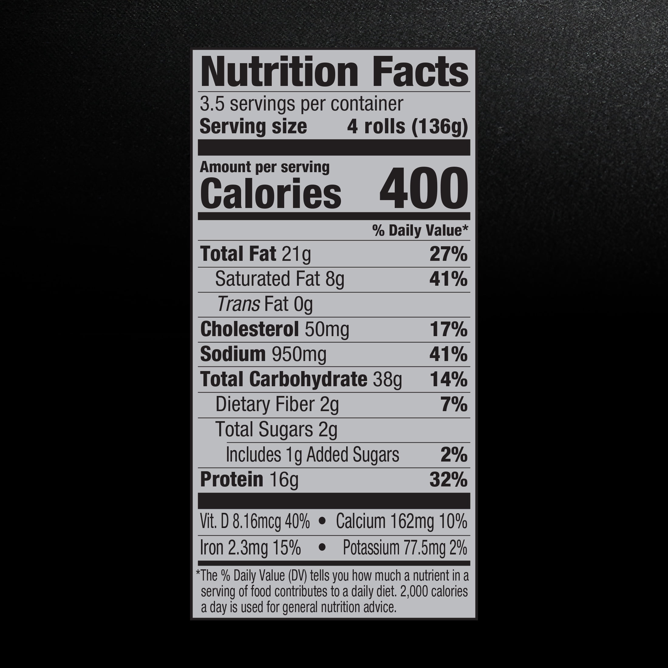 Crunch Factory Pepperoni Pizza Crunch Roll Bites, 16.8 oz, 14 Rolls (Frozen)