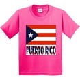 thumbnail image 3 of Inktastic Puerto Rico Flag & Name Youth T-Shirt, 3 of 5