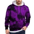 thumbnail image 2 of CONZONE Men's Hoodies Long Sleeve Pullover Hoodie for Men Graphic Y2K Hooded Sweatshirts With Pocket, 2 of 4